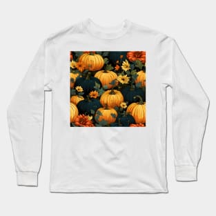 Pumpkin Pattern 23 Long Sleeve T-Shirt